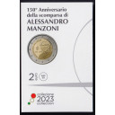 2023 - 2 Euro 150 Anniv. scomparsa Alessandro Manzoni Fdc
